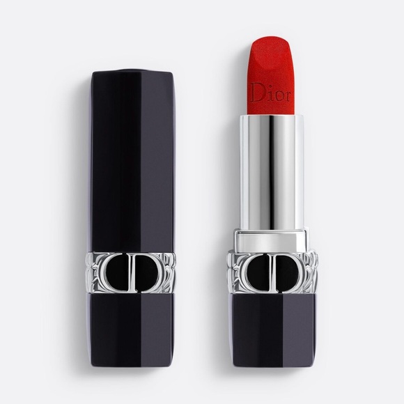 NEW Rouge Dior Refillable Lipstick ~ Iconic Red Matte (999) - Picture 8 of 8
